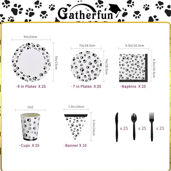 Pet Paw Party Set - Picture 7 of 10